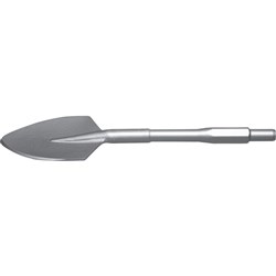 135 x 550mm 30mm Hex Shank Wide Pointed Chisel
