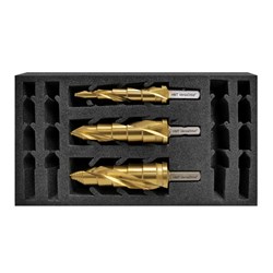 VersaDrive TurboTip ImpactaStep Cutter Set: 16, 22, 26mm