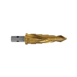 VersaDrive TurboTip Impacta Step Cutter 9/16, 5/8, 11/16, 3/4, 13/16