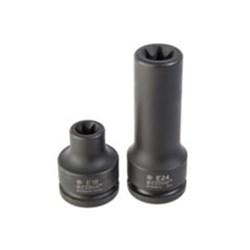 E7 3/8" Drive 6-Point E-Torx Thin Wall Impact Socket