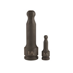 14mm 1/2" Drive Metric 75mm Impact Ball Hex Driver