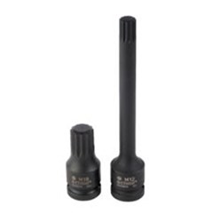 5mm 1/2" Drive Metric 100mm Impact Triple Square Driver