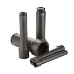 15/16" x 1/2" Drive 12-Point Imperial Impact Tube Socket - 250mm