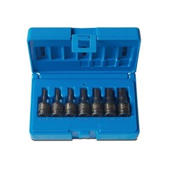 7 Piece 3/8 Drive Hex Driver Imperial Set