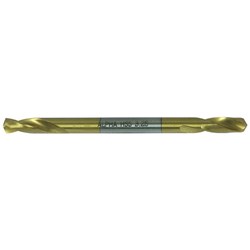 No.11 Gauge (4.85mm) Double Ended Panel Drill Bit Carded 2pk - Gold Series