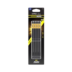ThunderMax PH2 x 150mm Impact Power Bit Carded | 5 Pack
