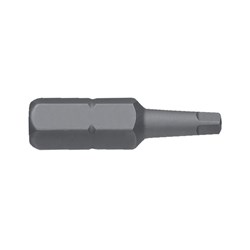 Square SQ1 x 25mm Insert Bit Card of 2