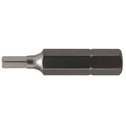 Hex 2.5mm x 25mm Insert Driver Bit