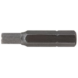 Hex 4mm x 30mm Insert Driver Bit