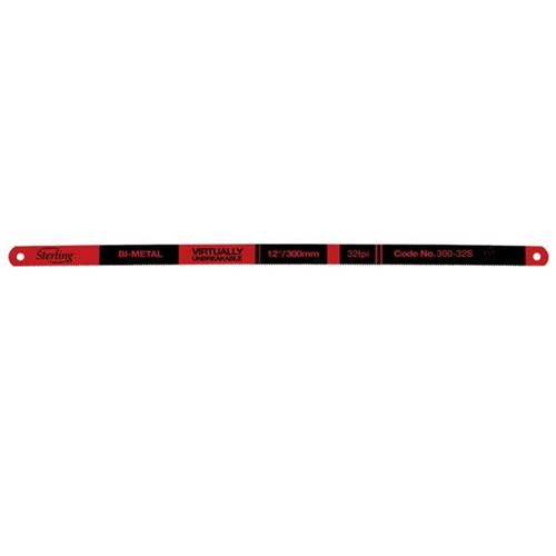 32tpi Hacksaw Blades - Sterling - Tube of 10