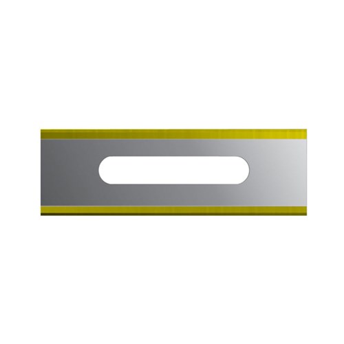 Slotted Blade - Square Corner TiN Coated (x10)
