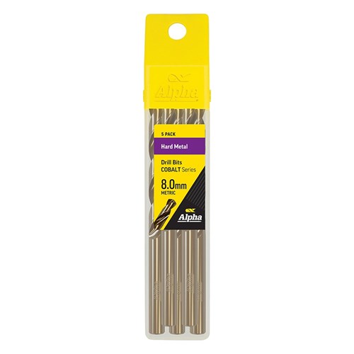 8.0mm Cobalt Series Jobber Drill Bit 