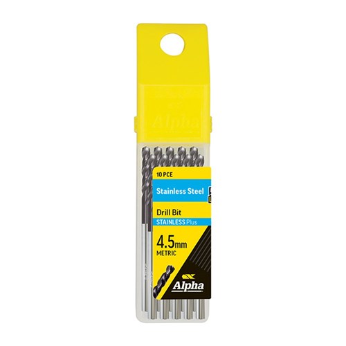 4.5mm Stainless Plus Metric Drill Bit