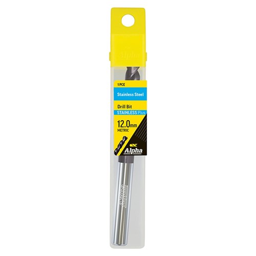 12.0mm Stainless Plus Metric Drill Bit