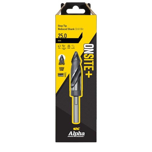 25.0mm | Onsite Plus Step Tip Reduced Shank Drill