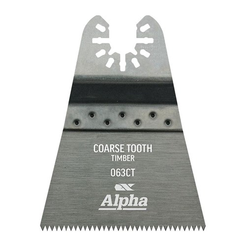 Coarse Tooth 63mm - Timber Multi-Tool Blade - 3 Pack