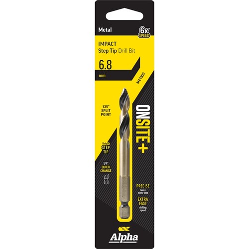 6.8mm | Onsite Plus Impact Step Tip Drill Bit