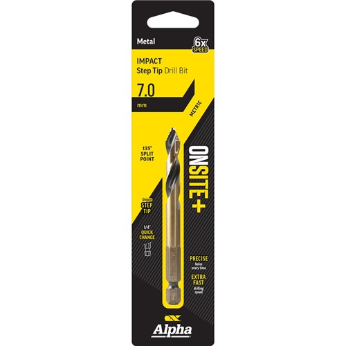 7.0mm | Onsite Plus Impact Step Tip Drill Bit