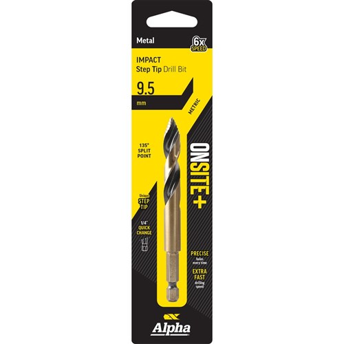 9.5mm | Onsite Plus Impact Step Tip Drill Bit