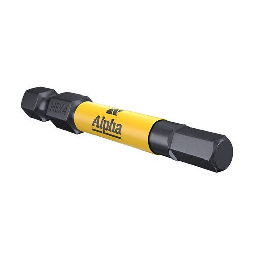 ThunderMax HEX4 x 50mm Impact Power Bit Carded | 5 Pack