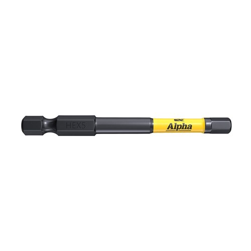 ThunderMax HEX5 x 75mm Impact Power Bit Carded | 5 Pack
