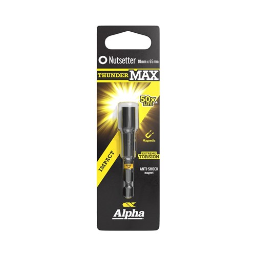 ThunderMax Nutsetter 10mm x 65mm Magnetic Carded