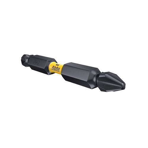ThunderMax PH2 x 65mm Impact Double Ended Bit Carded | 3 Pack