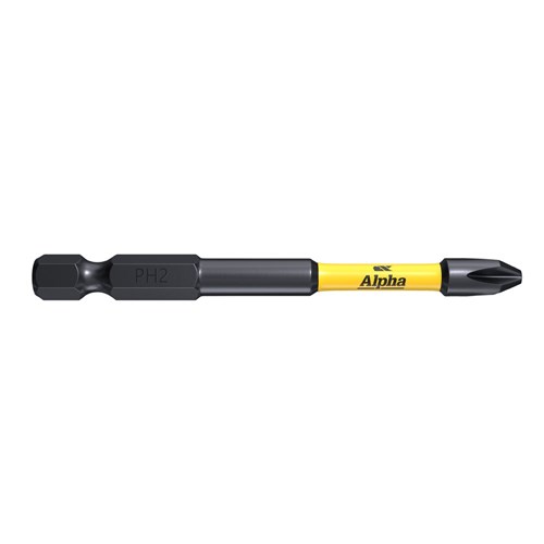 ThunderMax PH2 x 75mm Impact Power Bit Carded | 5 Pack