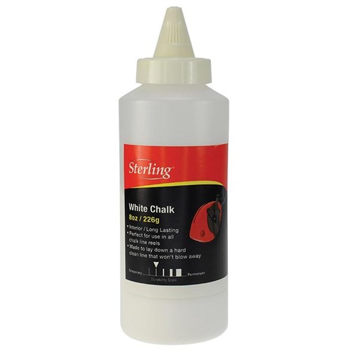 Sterling Chalk Refill: White 226g