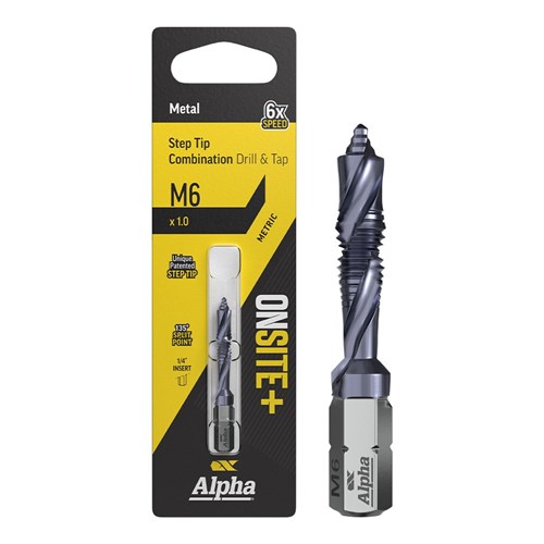 M6 x 1.0 | Onsite Plus Combination Drill and Tap
