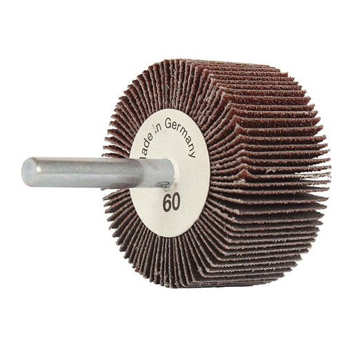 Flap Wheel Mounted 40 x 20 x 6mm A120 Grit AlOx Bulk