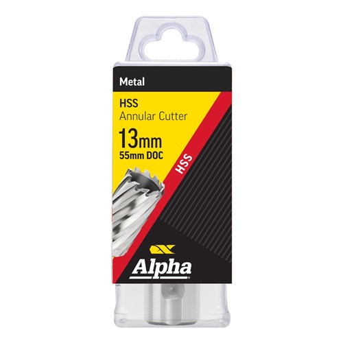 13 x 55mm HSS Annular Cutter