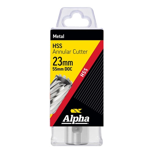 23 x 55mm HSS Annular Cutter