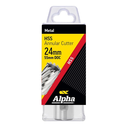 24 x 55mm HSS Annular Cutter