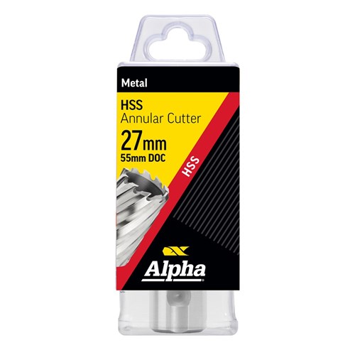 27 x 55mm HSS Annular Cutter
