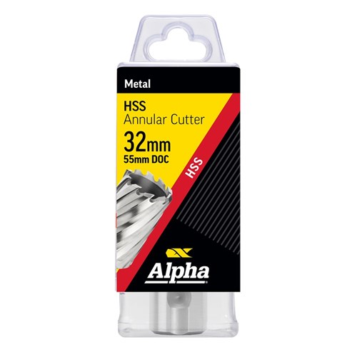 32 x 55mm HSS Annular Cutter