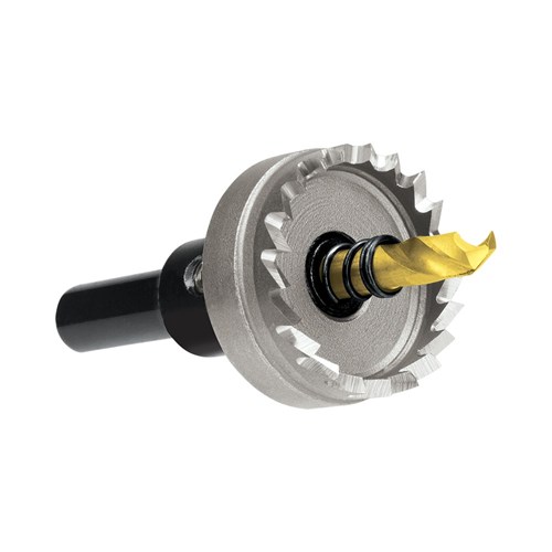 28mm HSS Hole Cutter Complete with Arbor