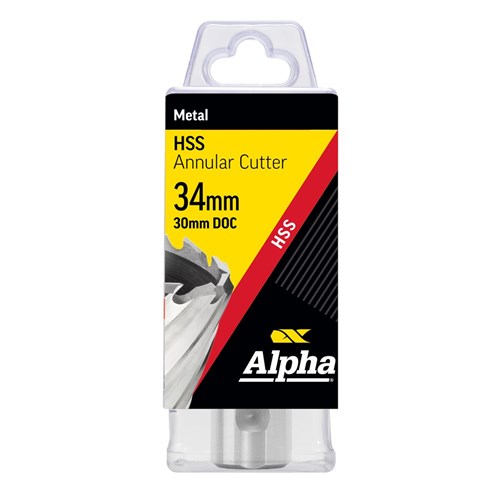34 x 30mm HSS Annular Cutter
