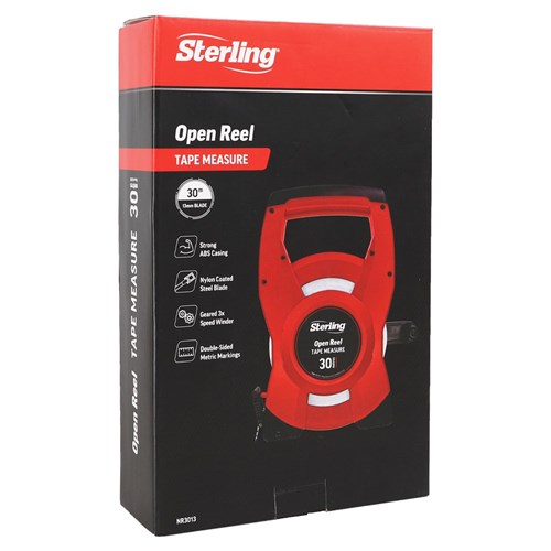 Sterling Open Reel Tape Measure | 30m